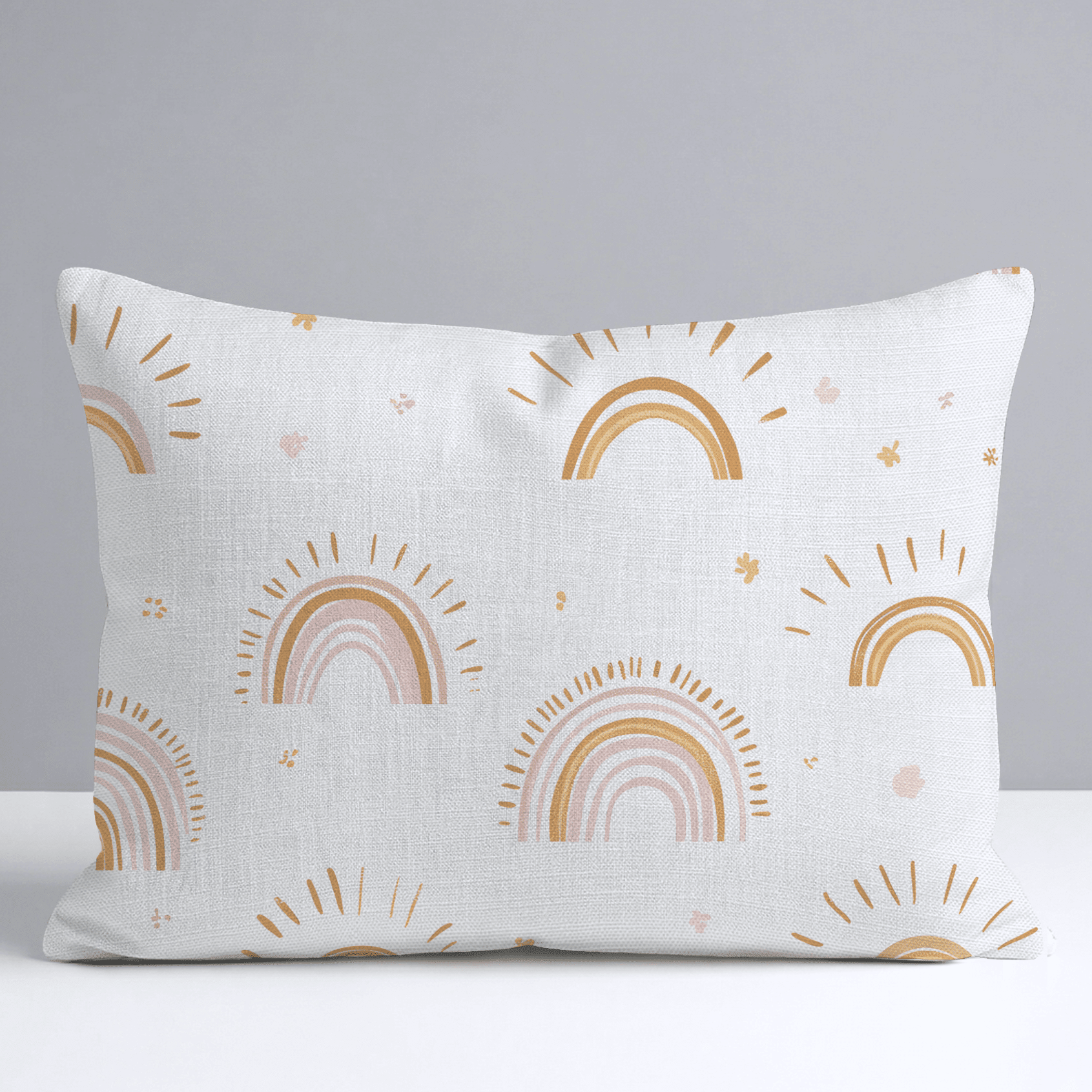 Rainbow Wishes Throw Pillow - Benton Lane Home - Lemon Park