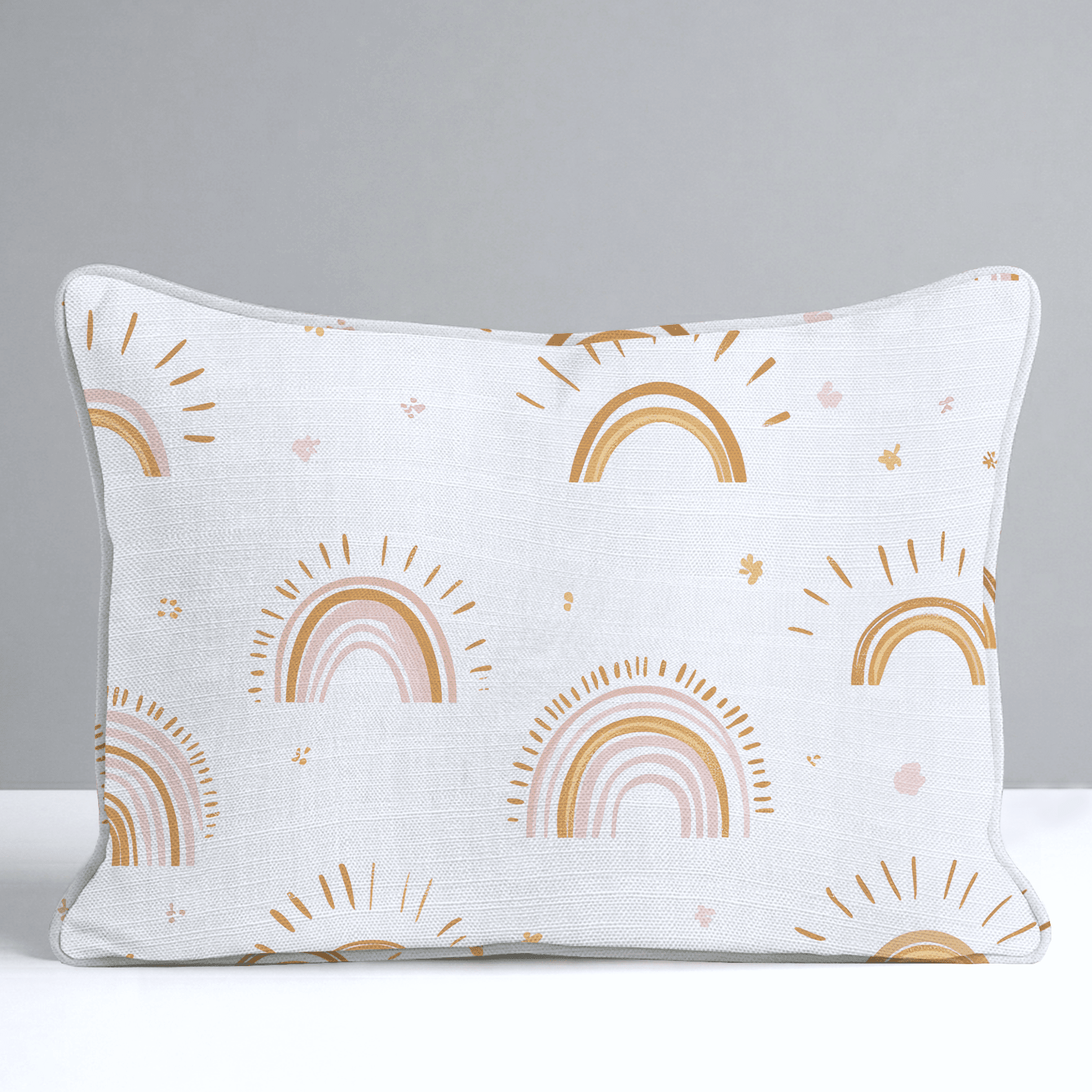 Rainbow Wishes Throw Pillow - Benton Lane Home - Lemon Park