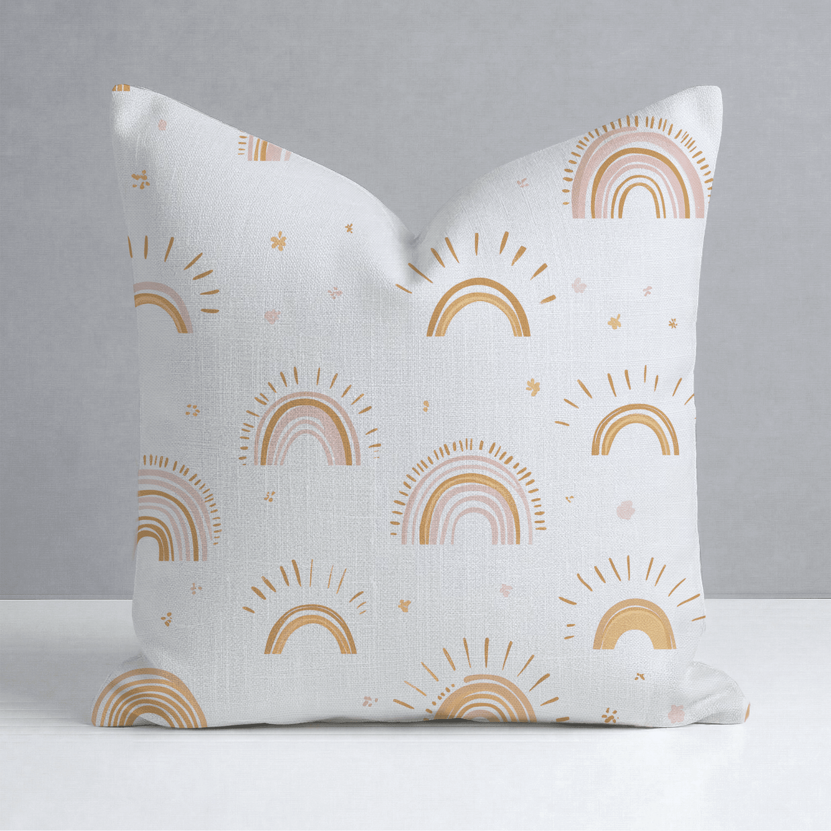 Rainbow Wishes Throw Pillow - Benton Lane Home - Lemon Park