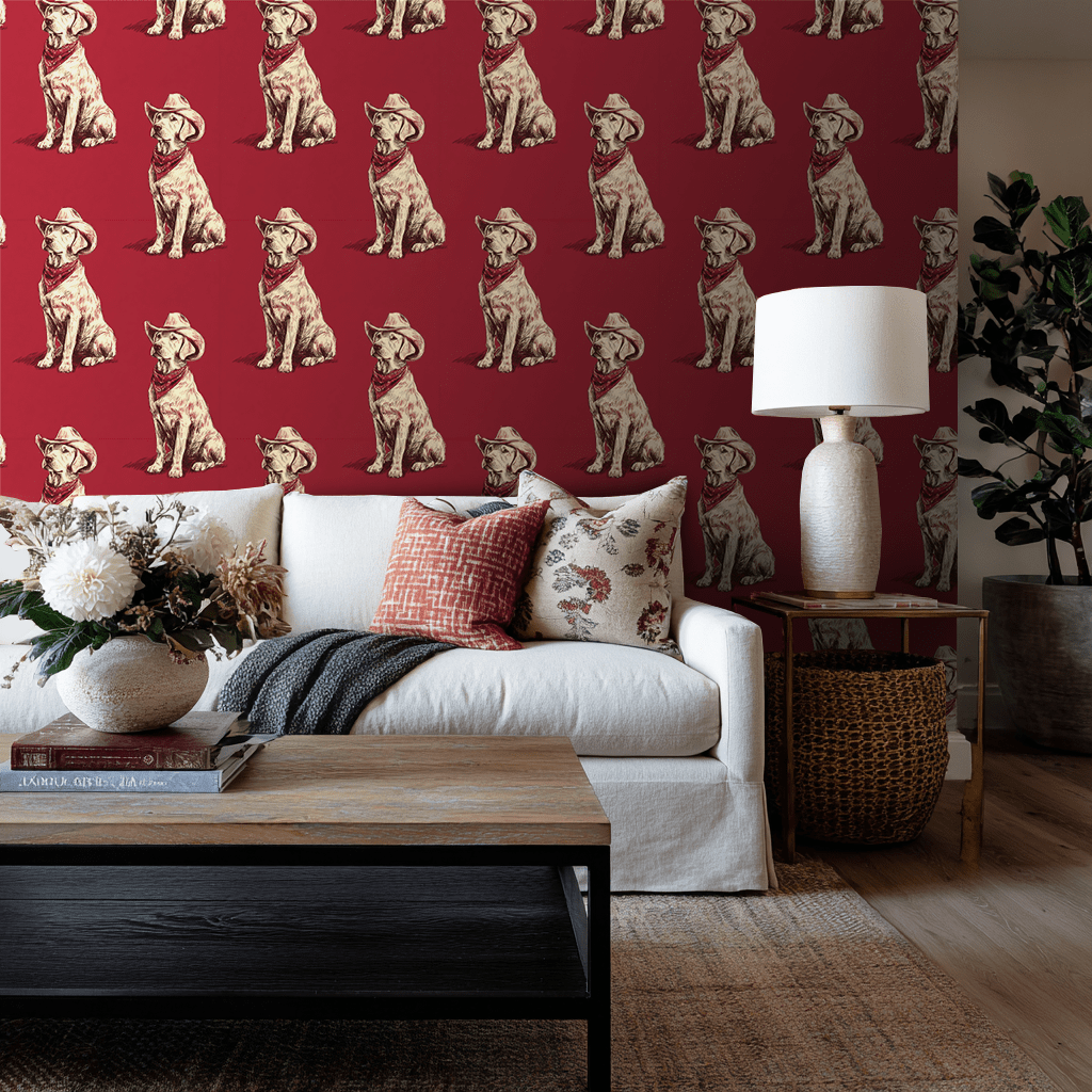 Ranger's Best Wallpaper - Benton Lane Home - Painted Paper