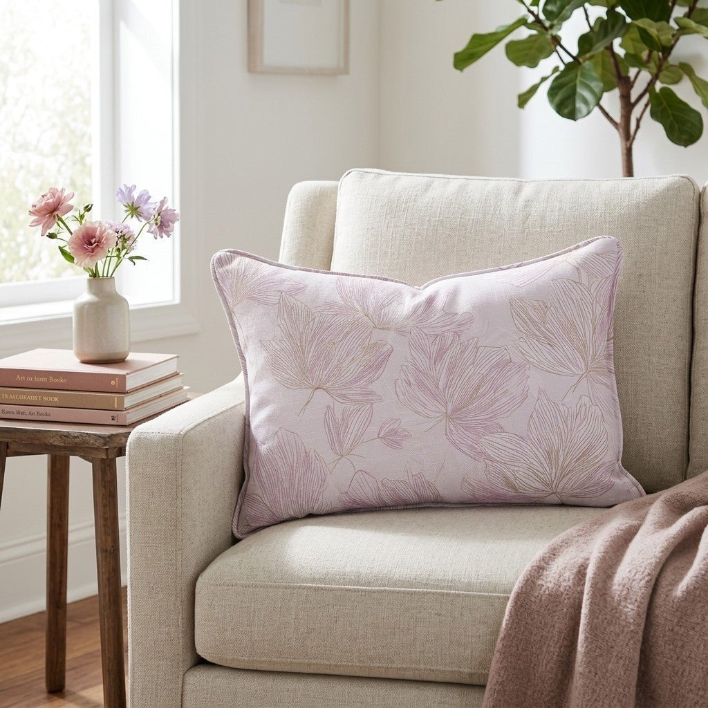 Raspberry Lemonade Throw Pillow - Benton Lane Home - Lemon Park