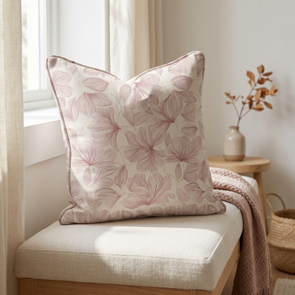 Raspberry Mist Throw Pillow - Benton Lane Home - Lemon Park