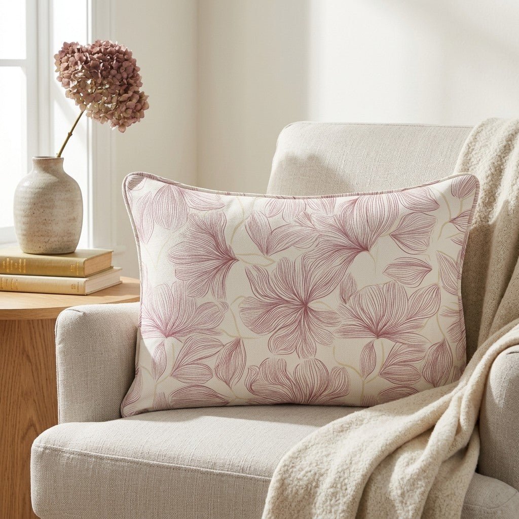 Raspberry Mist Throw Pillow - Benton Lane Home - Lemon Park