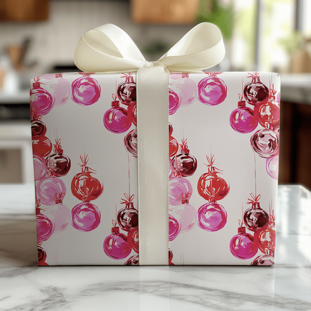 Red Nelson - Wrapping Paper - Benton Lane Home - Lemon Park