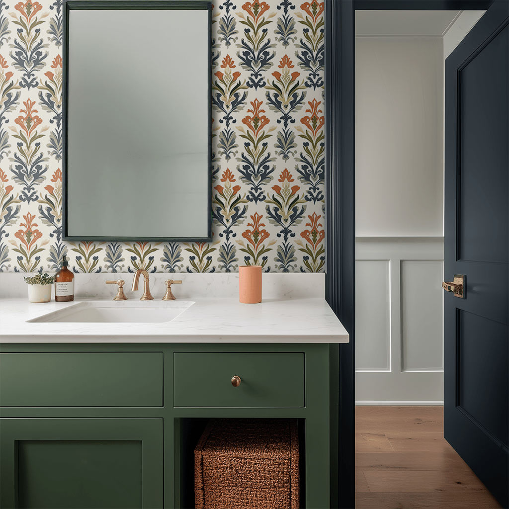 Regal Rustwood Wallpaper - Benton Lane Home - Painted Paper