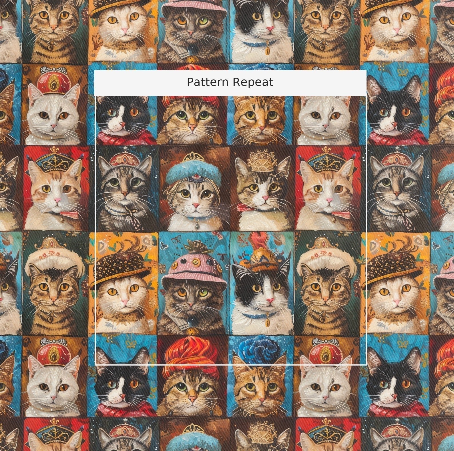 Regal Whiskers - Fabric - Benton Lane Home - Lemon Park