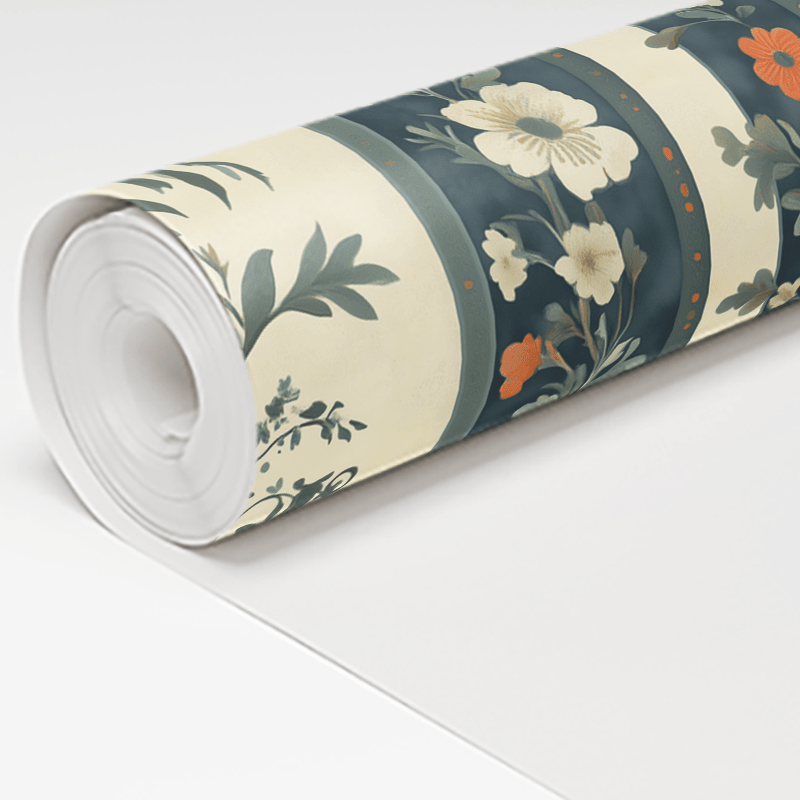 Regal Wildflower Wallpaper - Benton Lane Home - Painted Paper