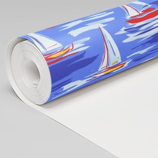 Regatta Wallpaper - Benton Lane Home - Painted Paper