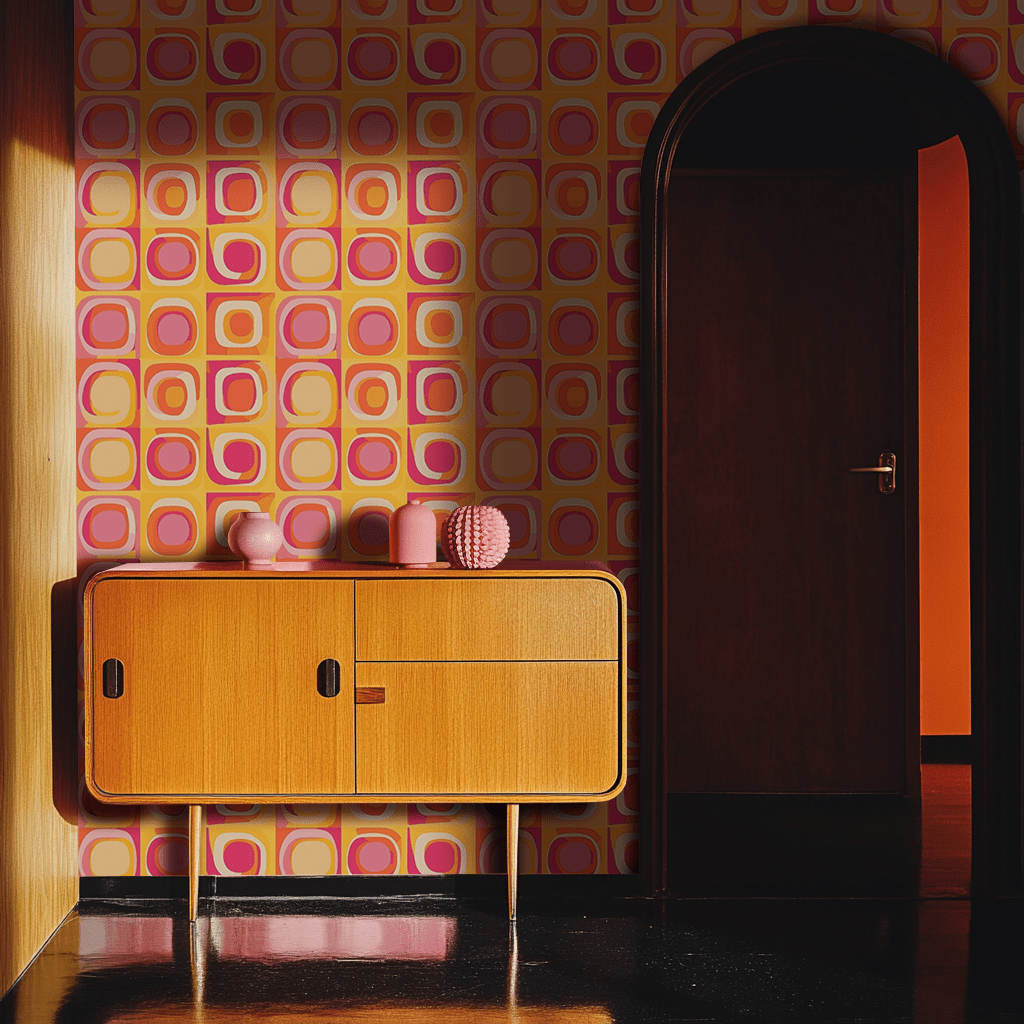 Retro Pop - Painted Paper