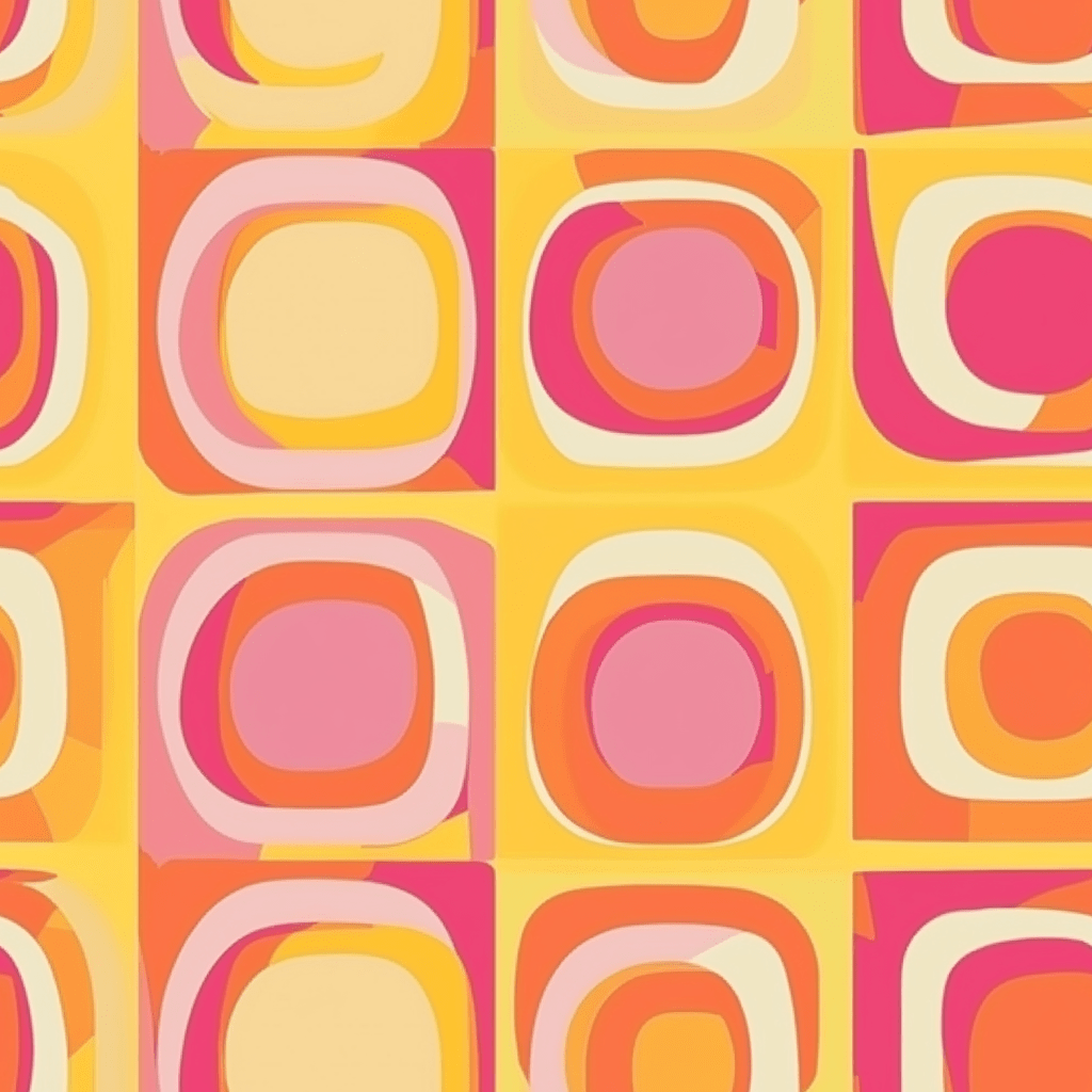 Retro Pop - Painted Paper