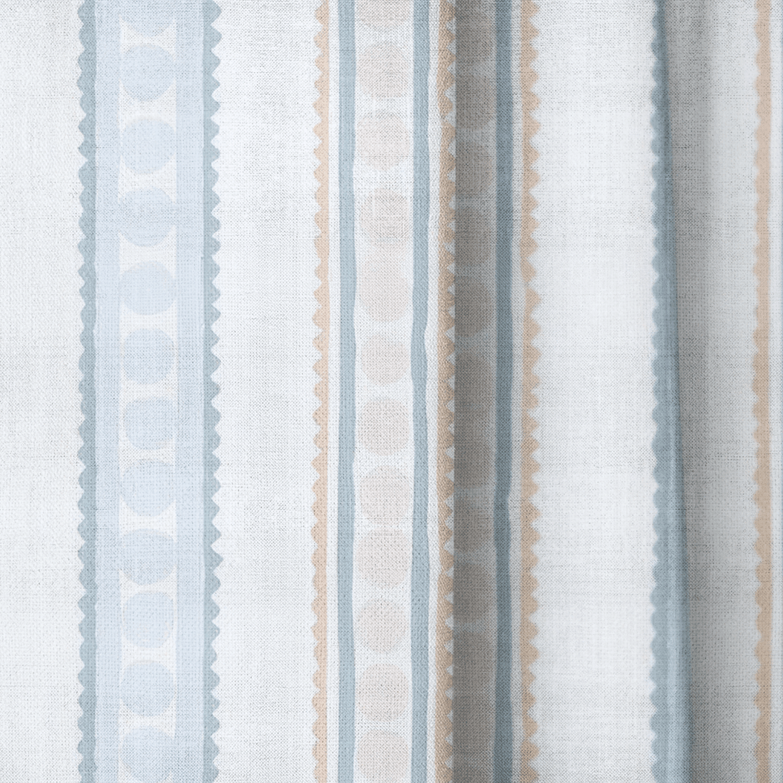 Ribbon Rows - Drapery - Benton Lane Home - Lemon Park