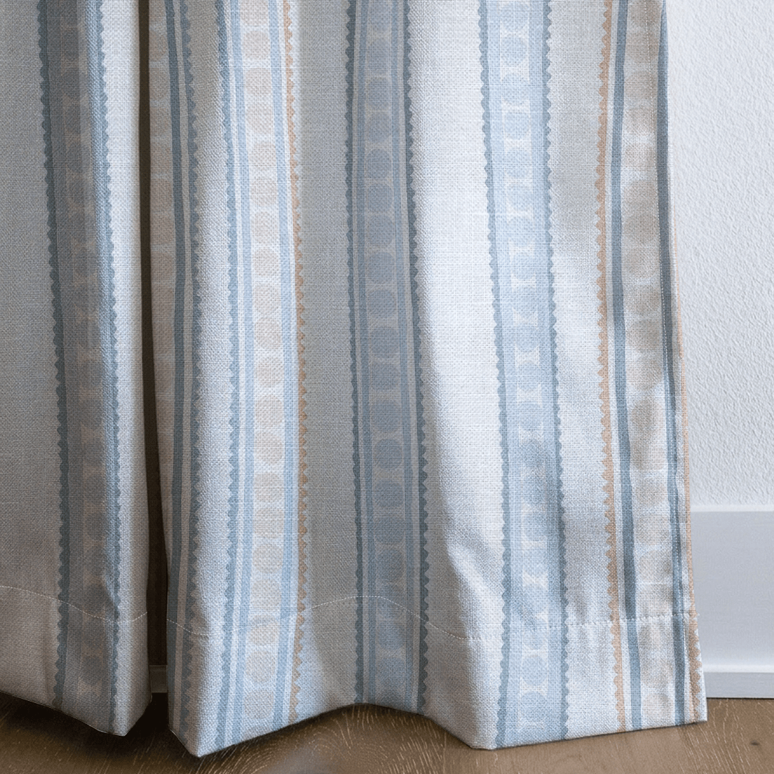 Ribbon Rows - Drapery - Lemon Park