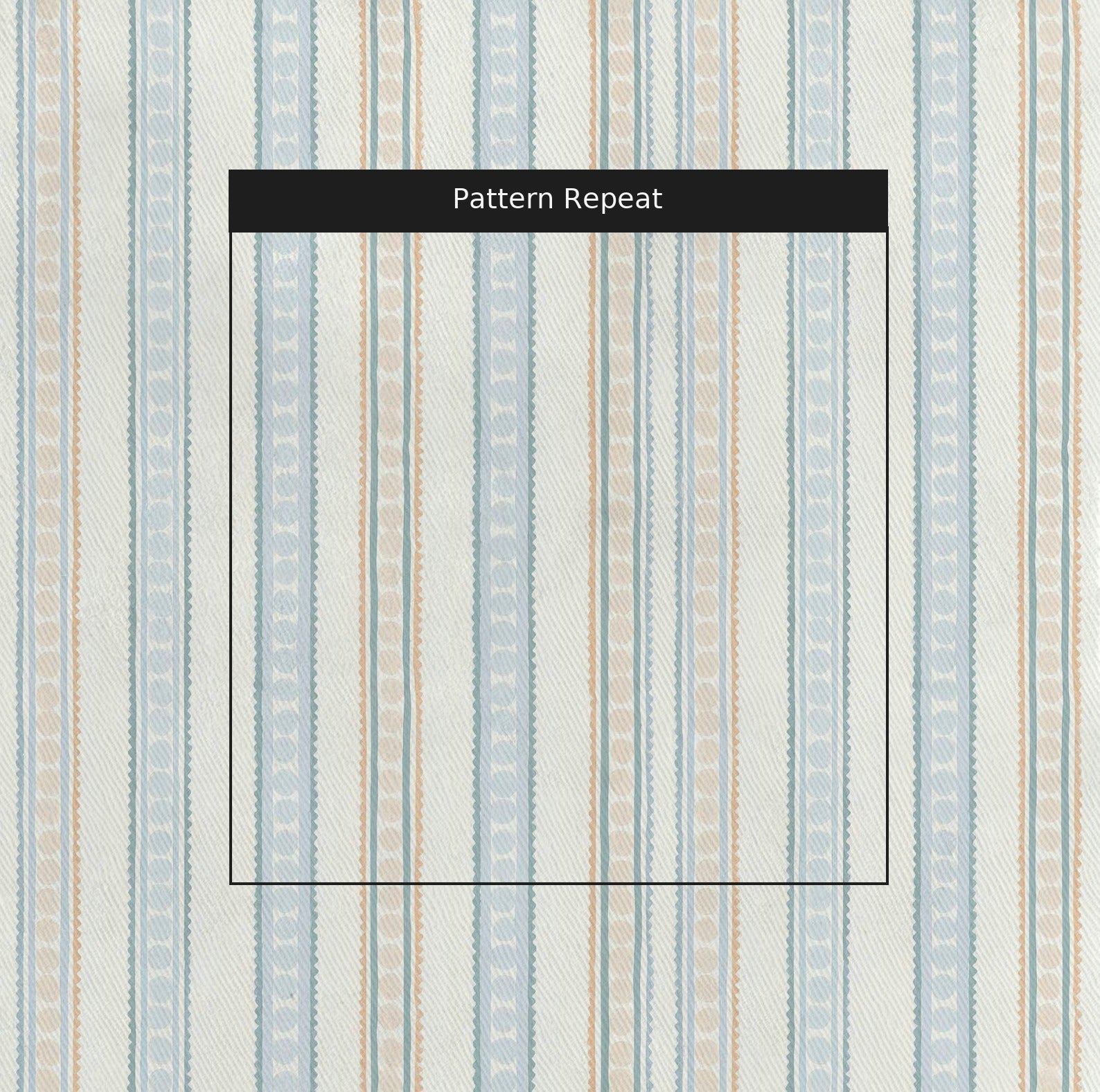 Ribbon Rows - Fabric - Lemon Park