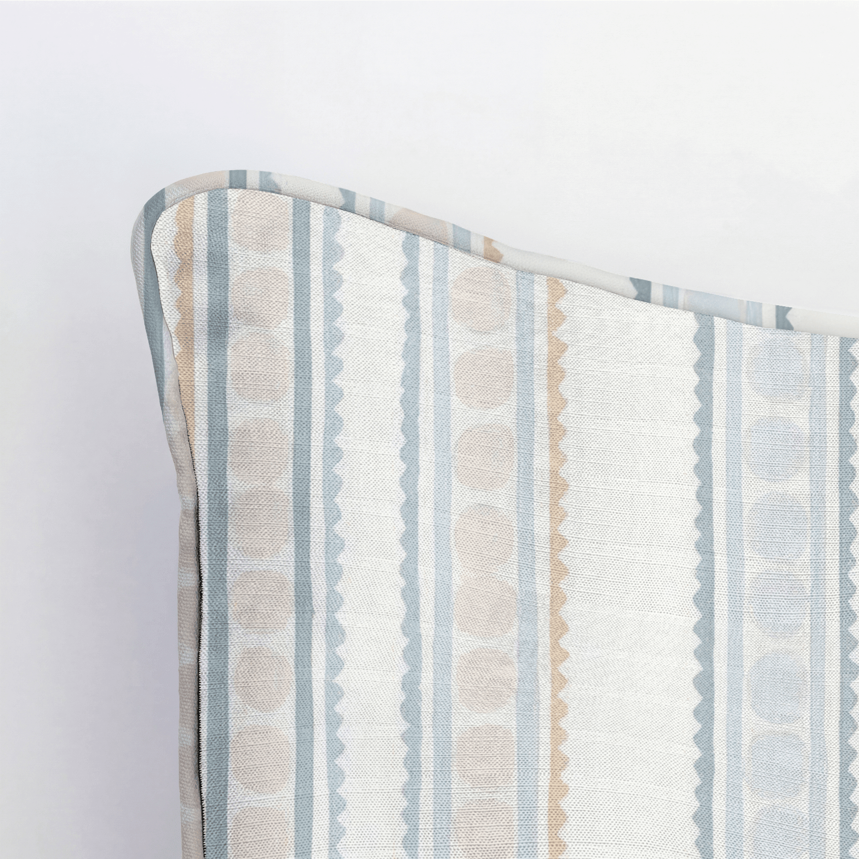Ribbon Rows Throw Pillow - Benton Lane Home - Lemon Park