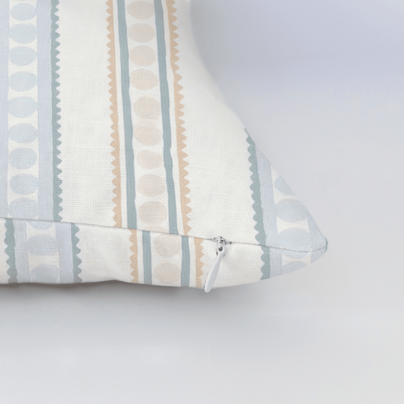 Ribbon Rows Throw Pillow - Benton Lane Home - Lemon Park