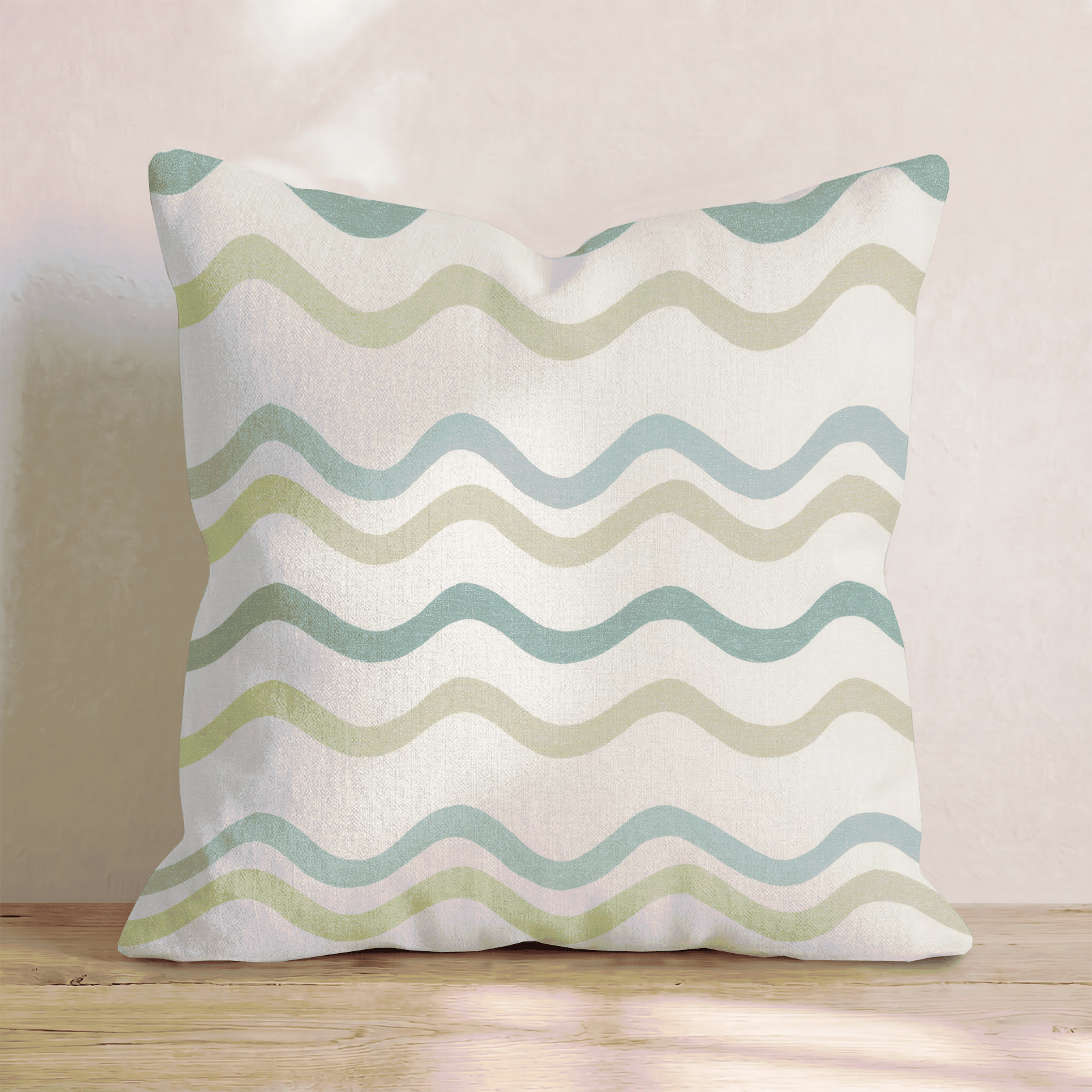 Ride the Waves Throw Pillow - Hillcroft Home