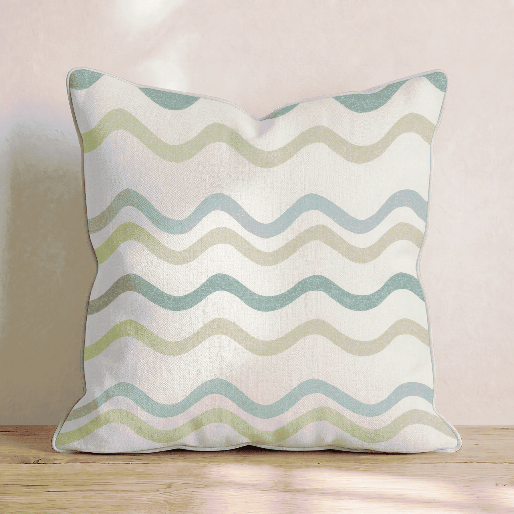 Ride the Waves Throw Pillow - Benton Lane Home - Hillcroft Home