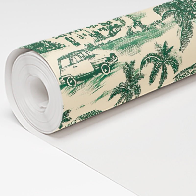 Rina Wallpaper - Benton Lane Home - Painted Paper