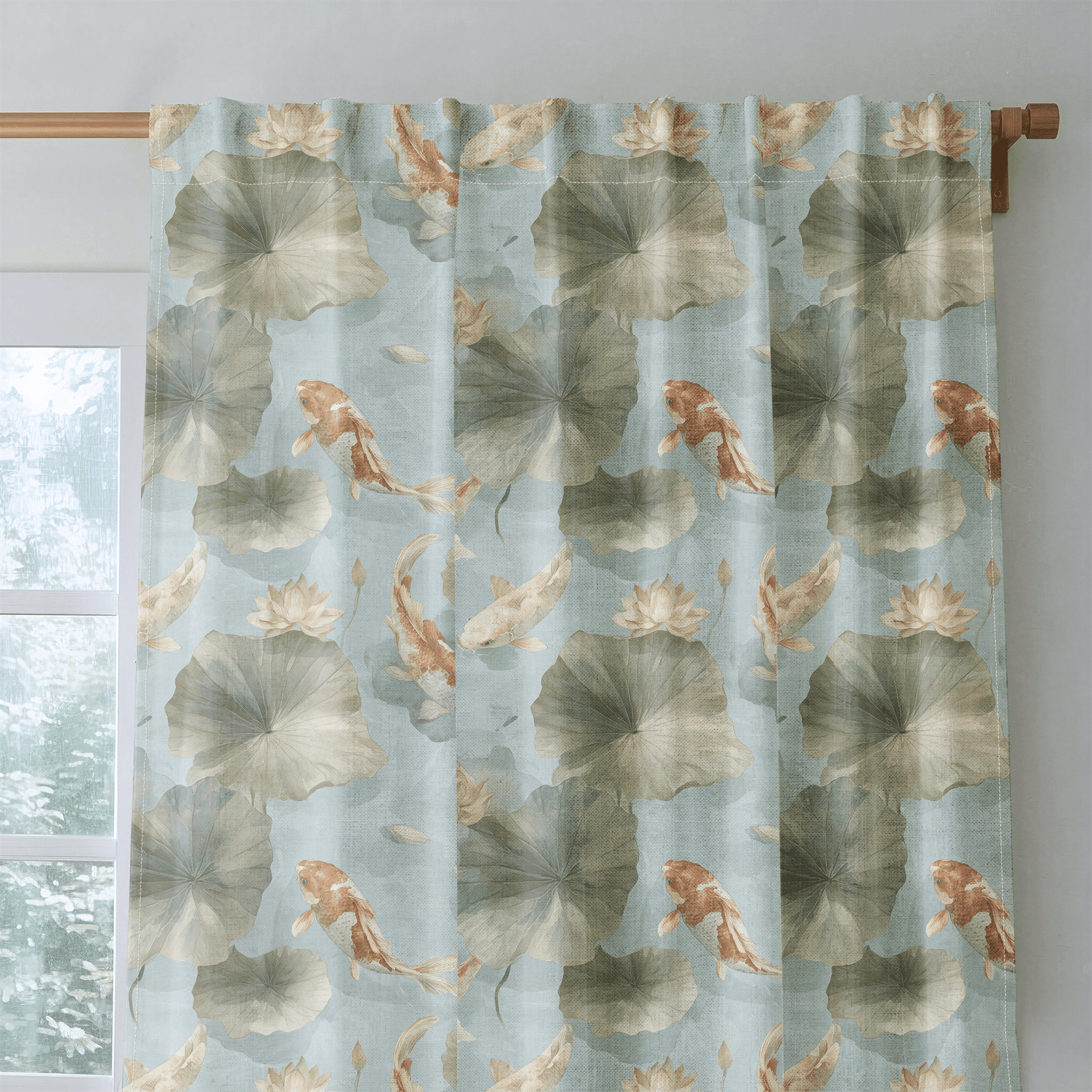 River Dance - Drapery - Benton Lane Home - Lemon Park