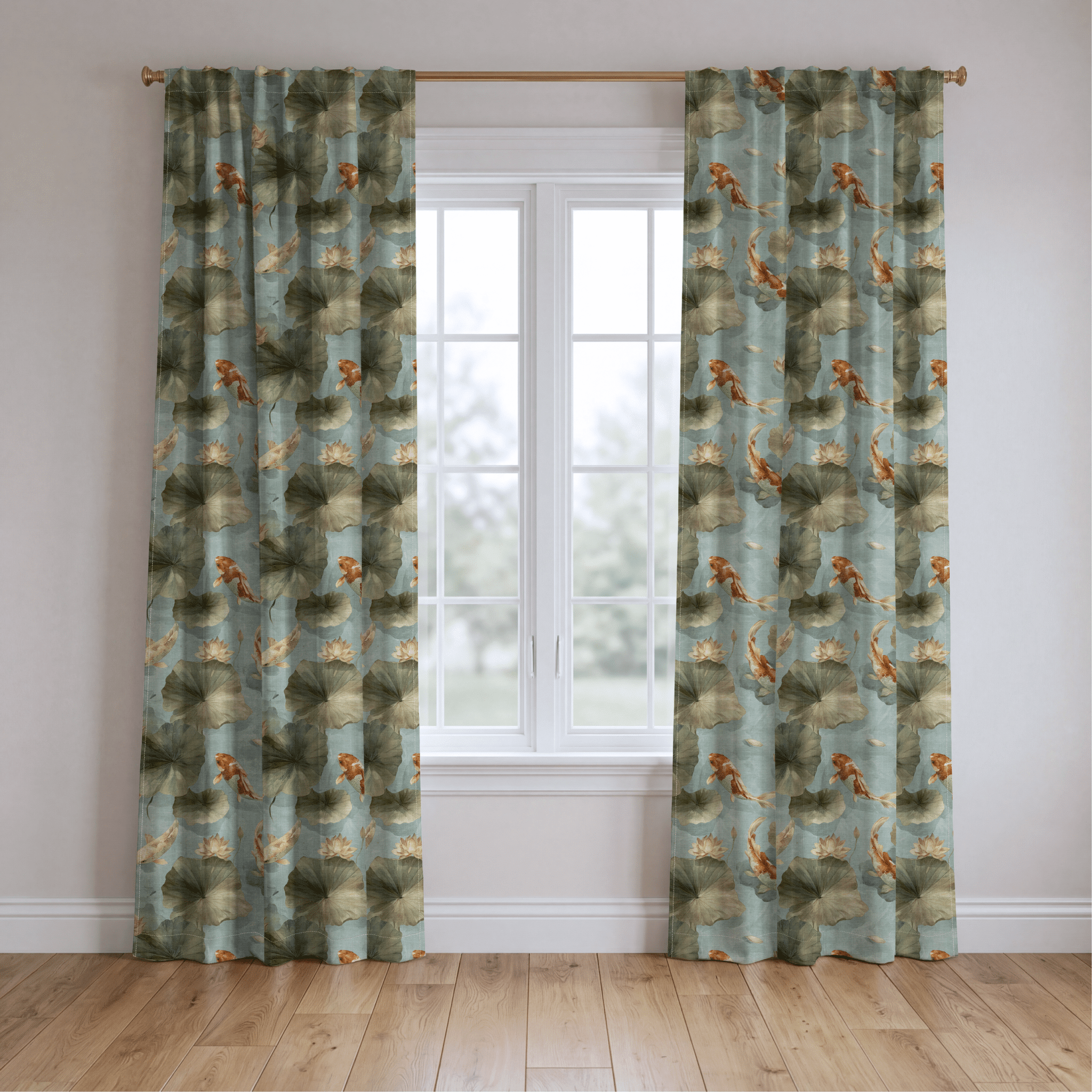 River Dance - Drapery - Benton Lane Home - Lemon Park