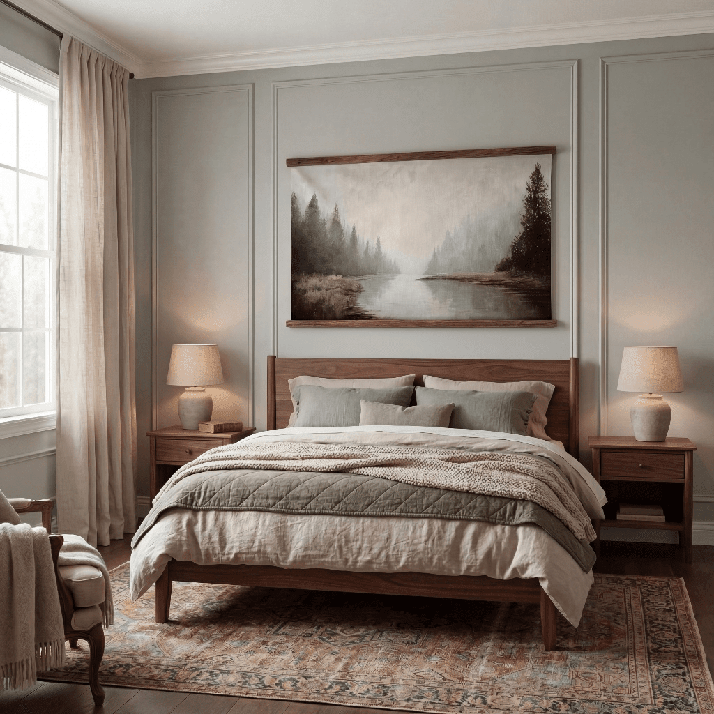 River Fades - Tapestry - Benton Lane Home - Painted Paper