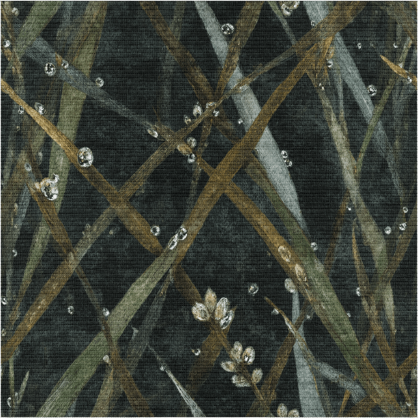 River & Reed Faux Grasscloth Wallpaper - Benton Lane Home - Painted Paper