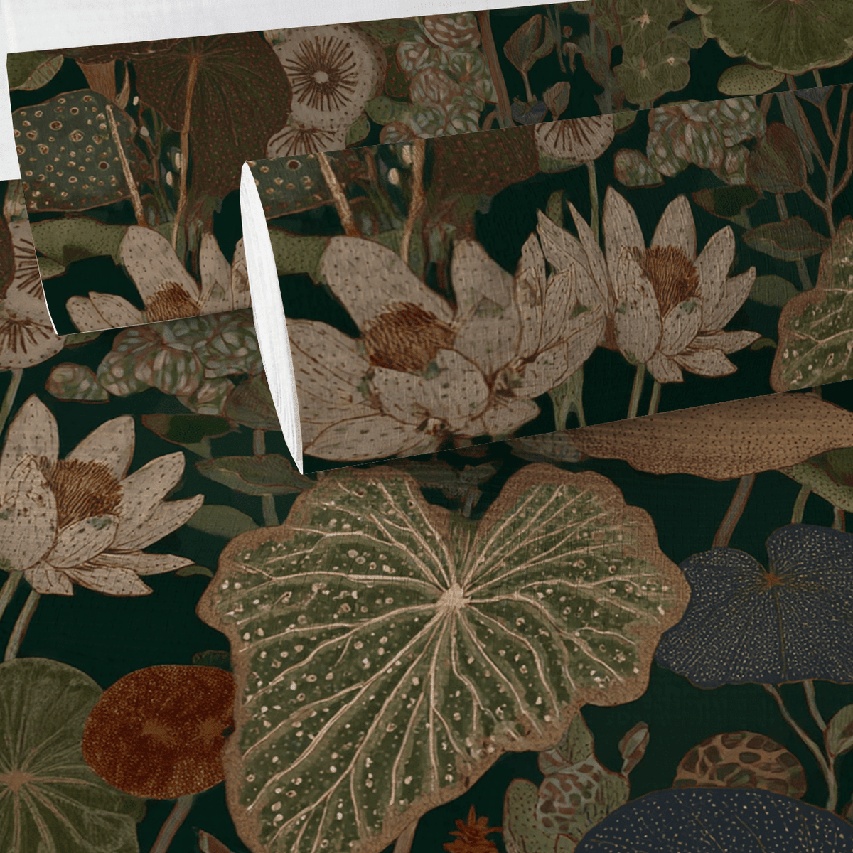 Riverbank Faux Grasscloth Wallpaper - Painted Paper