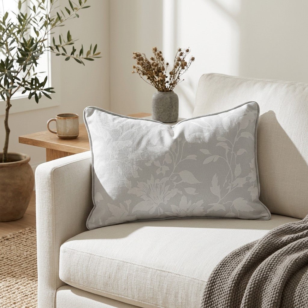 Riverbloom Throw Pillow - Benton Lane Home - Lemon Park
