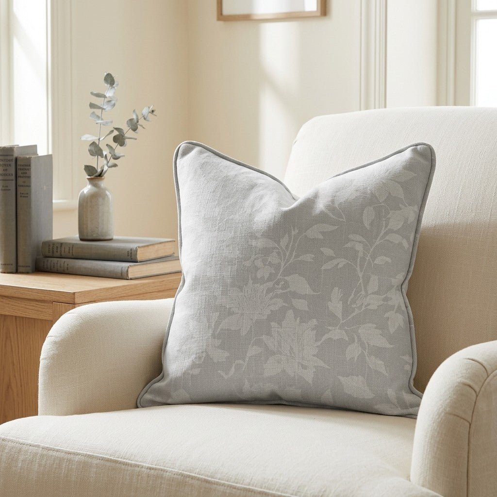 Riverbloom Throw Pillow - Benton Lane Home - Lemon Park