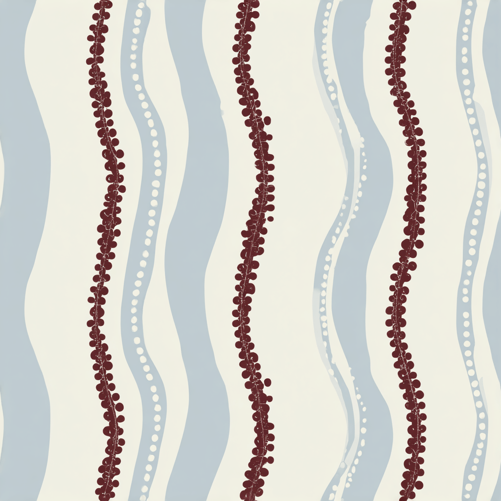 Riviera Stripe Wallpaper - Benton Lane Home - Painted Paper