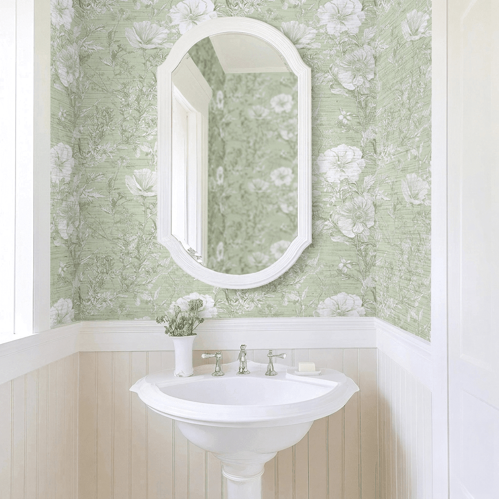 Robyn Faux Grasscloth Wallpaper - Painted Paper