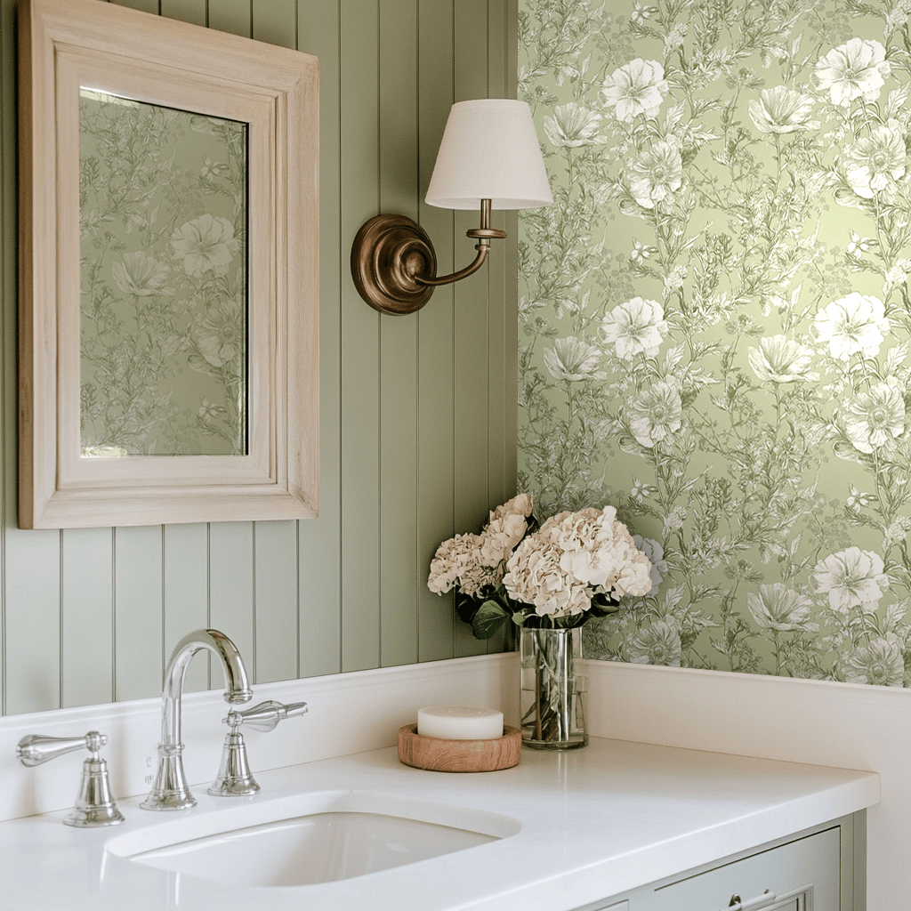 Robyn Wallpaper - Benton Lane Home - Painted Paper