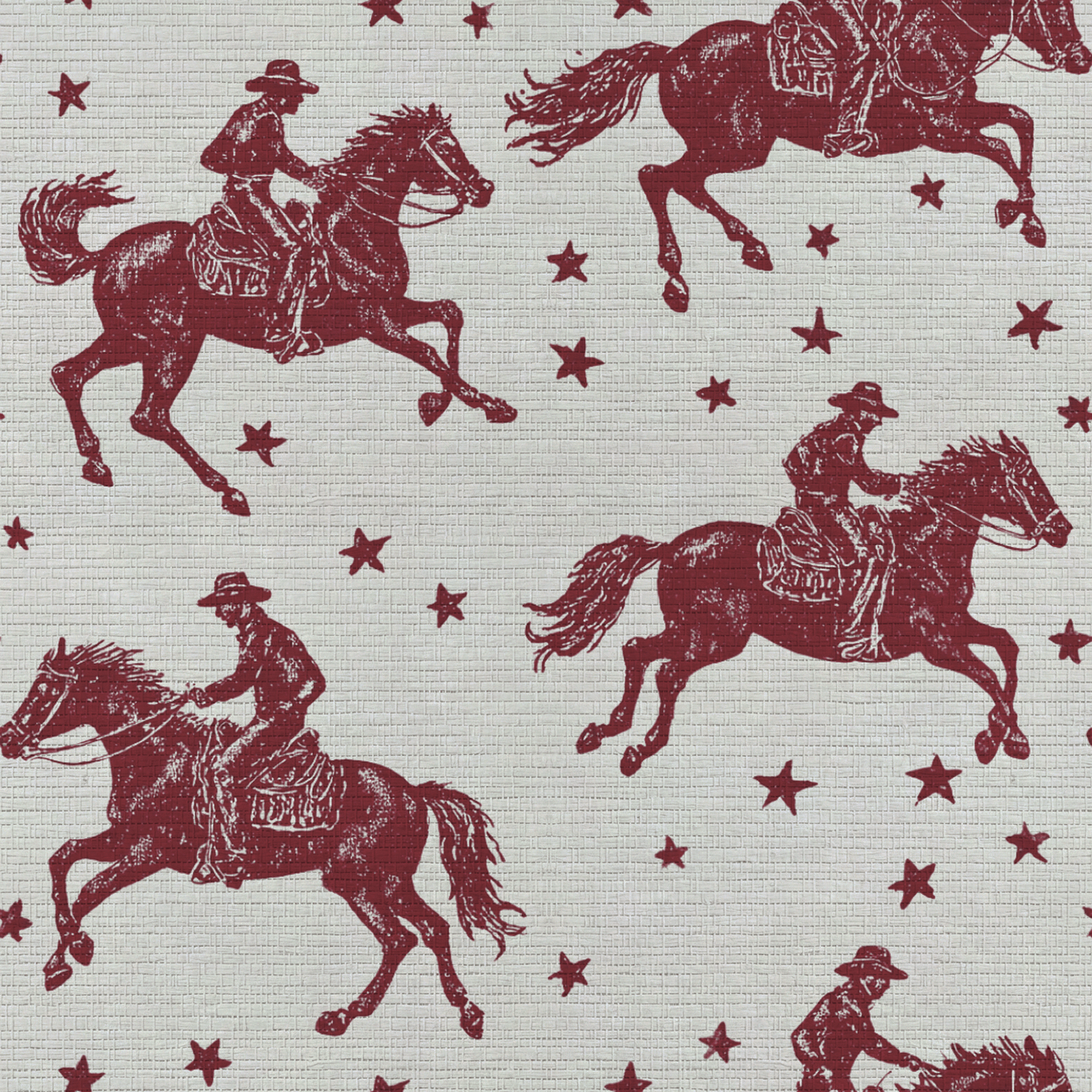Rodeo Sky Faux Grasscloth Wallpaper - Painted Paper