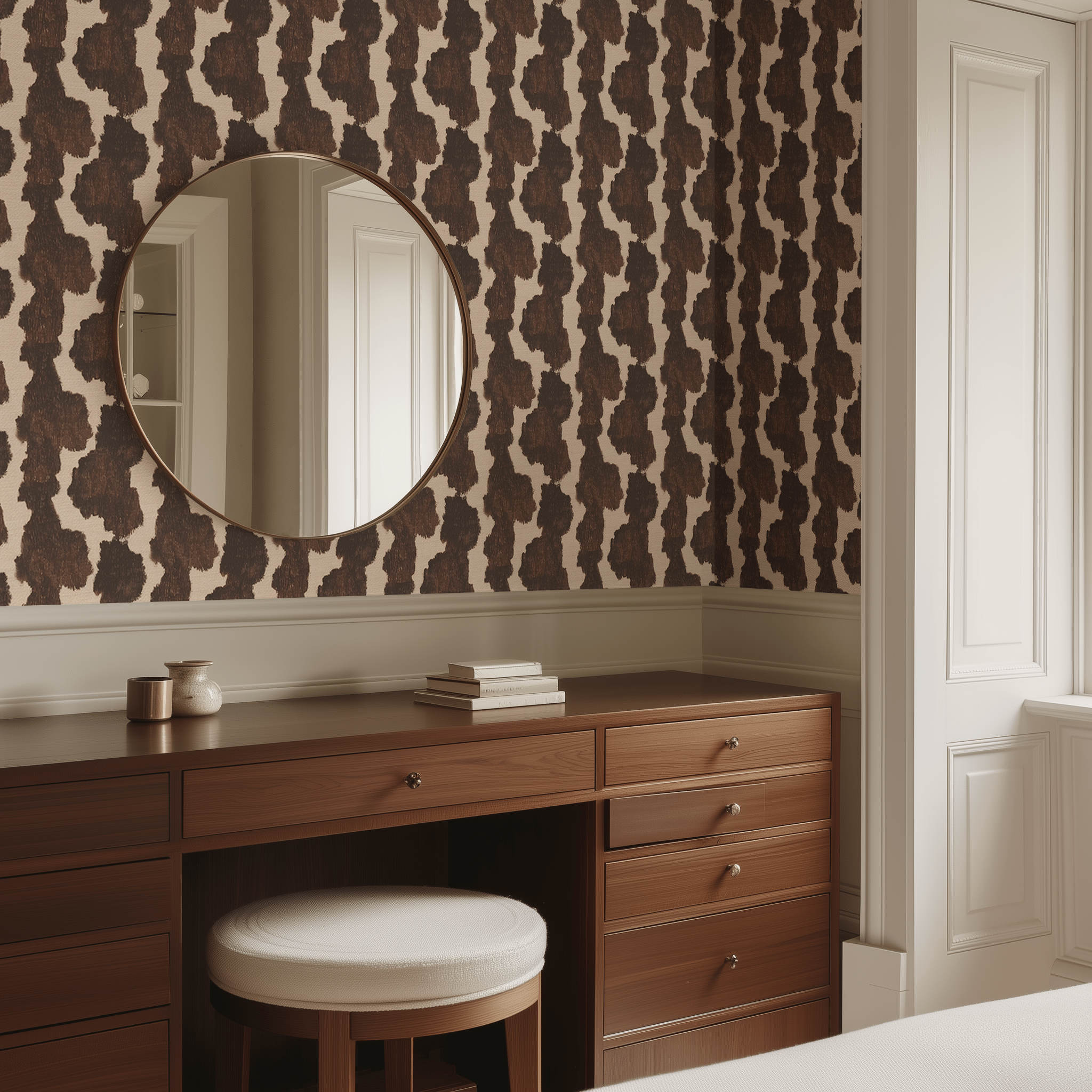 Romana Wallpaper - Benton Lane Home - Painted Paper