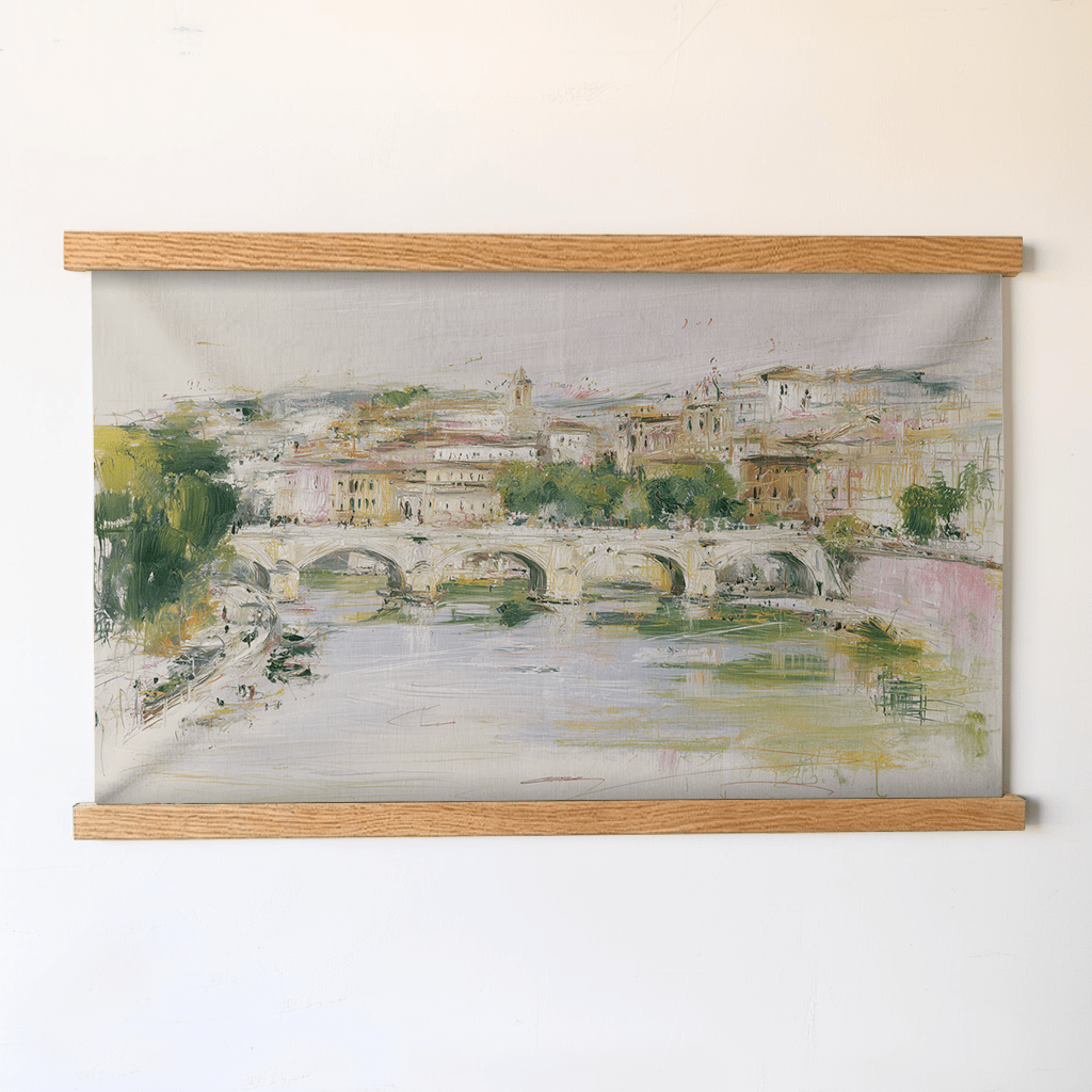 Rome Over the Tiber - Tapestry - Benton Lane Home - Lemon Park