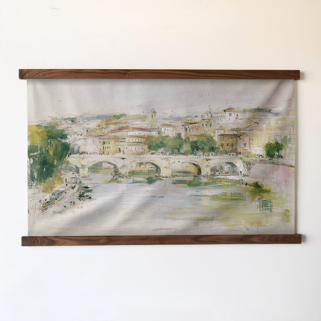 Rome Over the Tiber - Tapestry - Benton Lane Home - Lemon Park