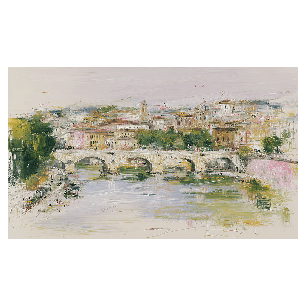 Rome Over the Tiber - Tapestry - Benton Lane Home - Lemon Park