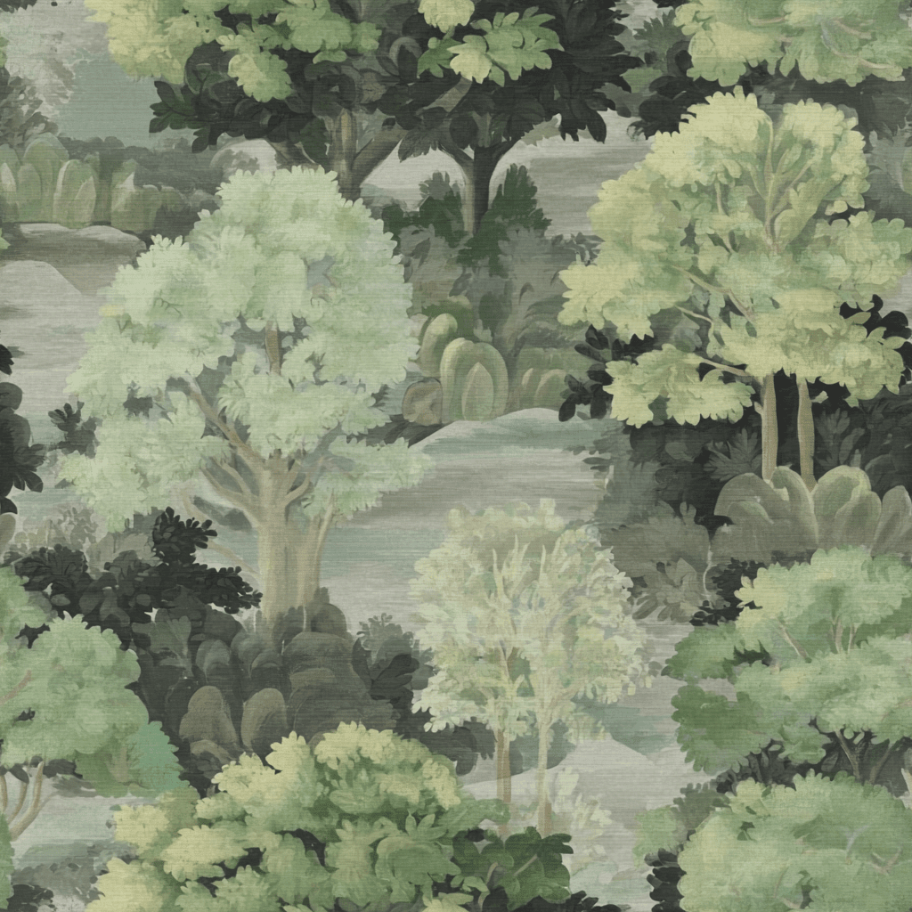 Ronald Wallpaper - Benton Lane Home - Painted Paper