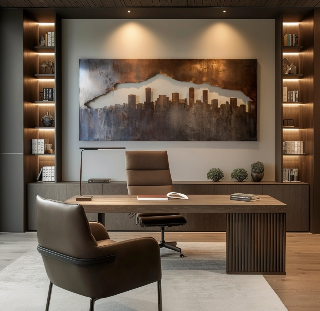 The Denver Skyline - Metal Wall Art