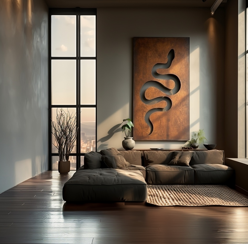 The Viper - Metal Wall Art