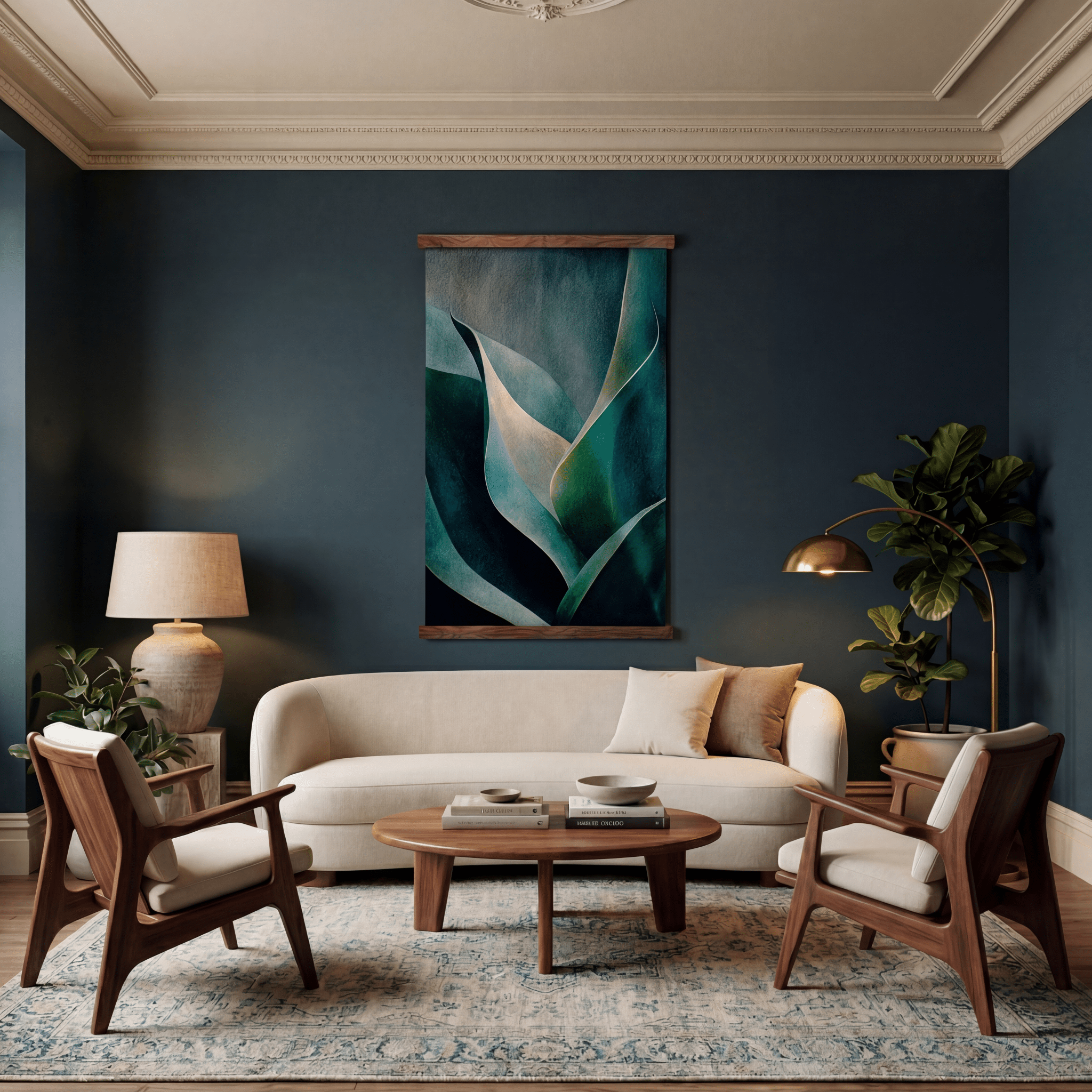 Rooted Forms - Tapestry - Benton Lane Home - Painted Paper