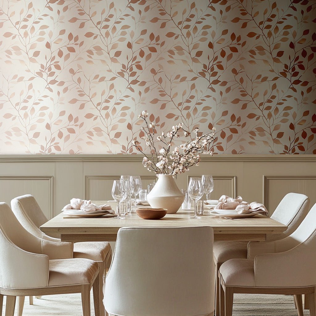 Rosa Vine Wallpaper - Benton Lane Home - Painted Paper