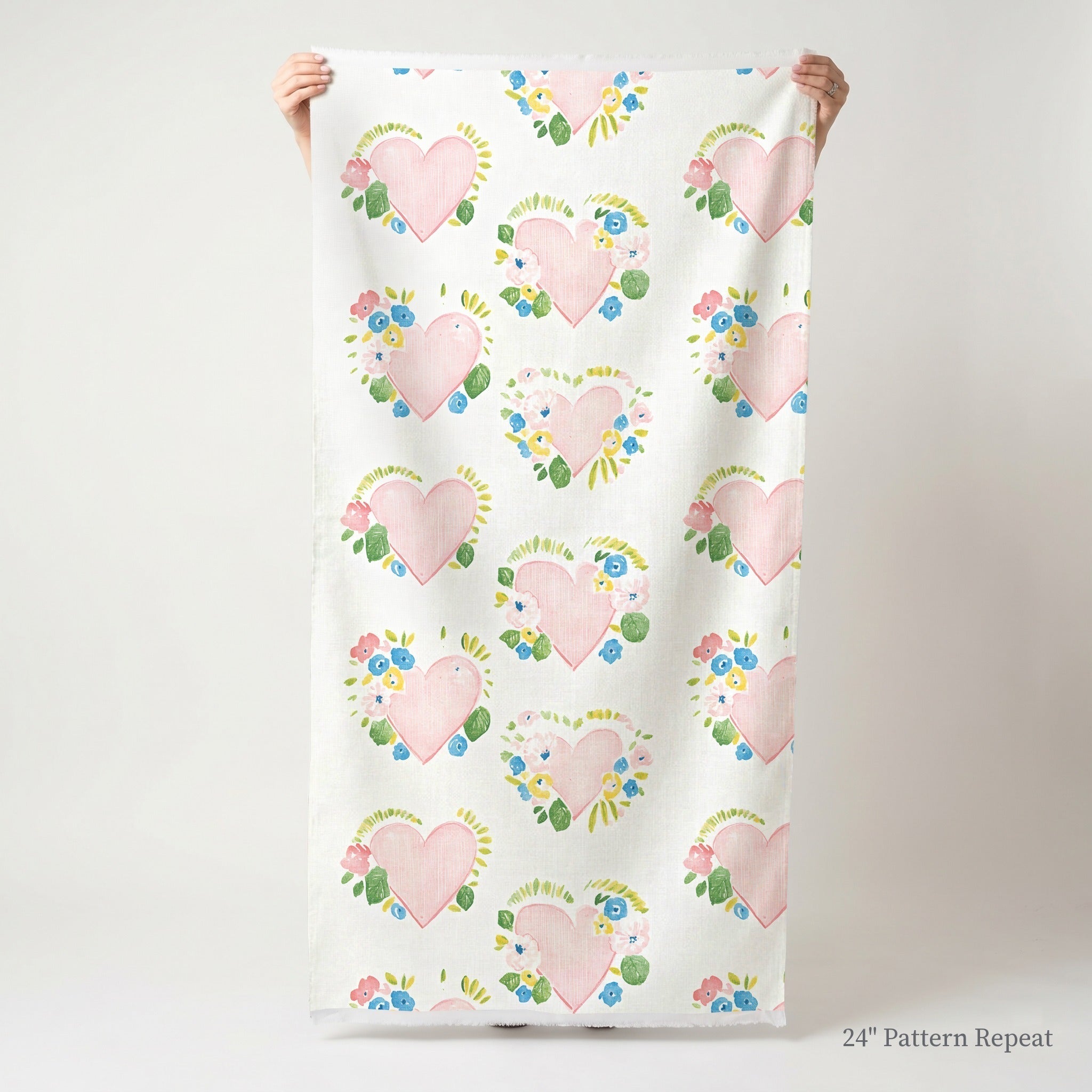 Rosabella Hearts - Fabric - Benton Lane Home - Lemon Park