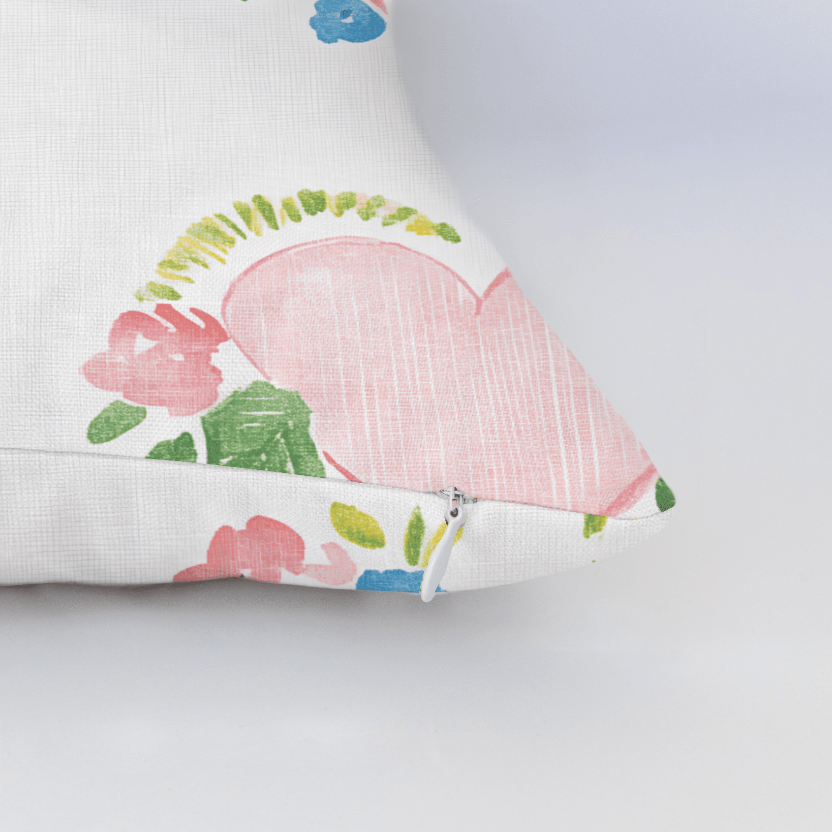 Rosabella Hearts Throw Pillow - Benton Lane Home - Lemon Park