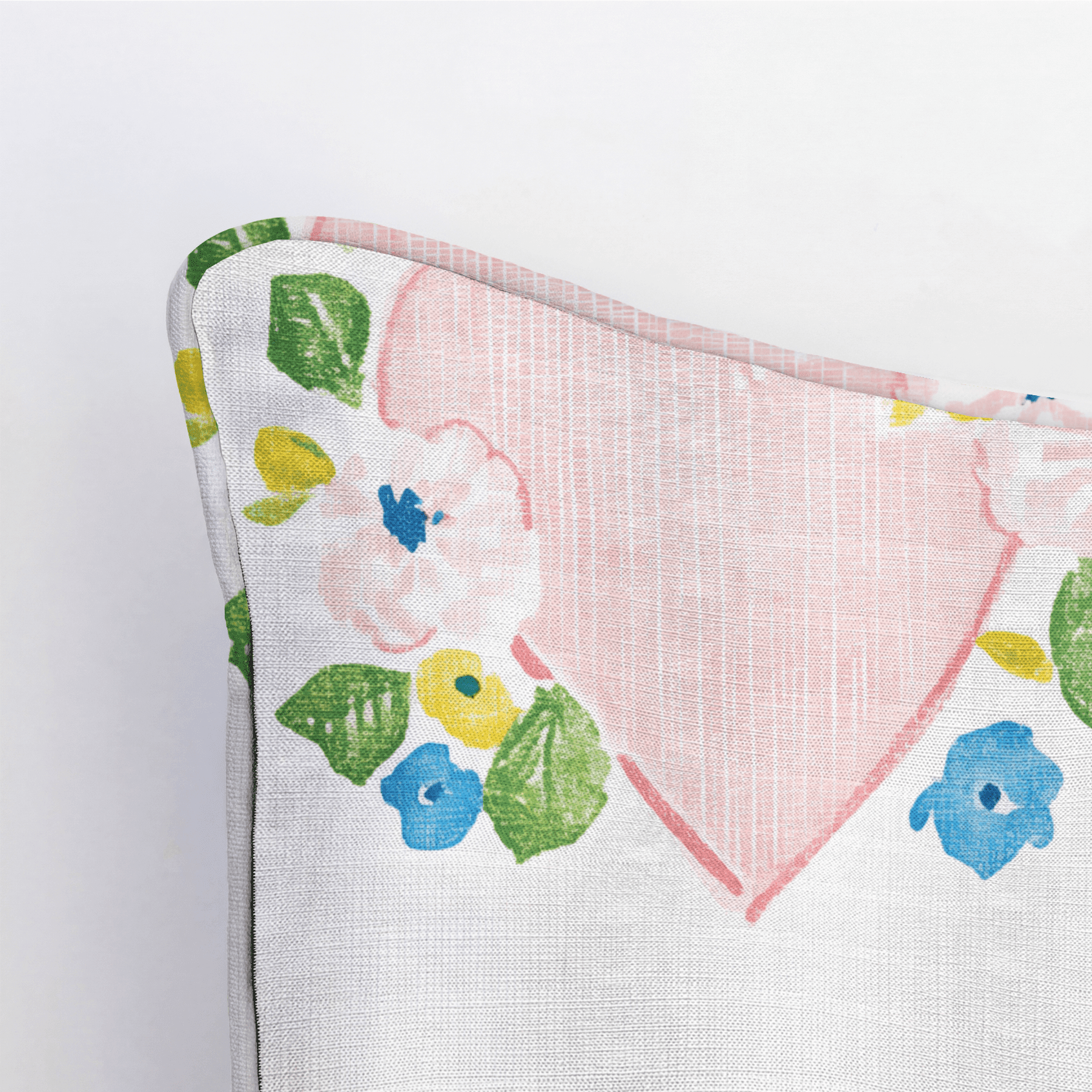 Rosabella Hearts Throw Pillow - Benton Lane Home - Lemon Park
