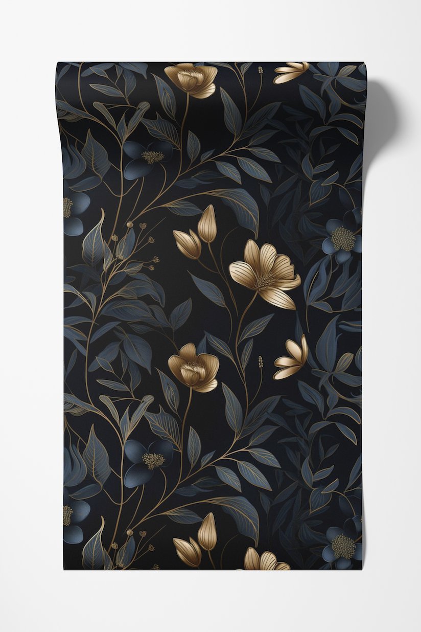 Rosalind Floral Wallpaper - Benton Lane Home - Painted Paper