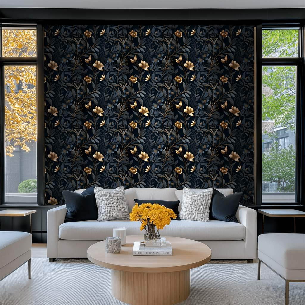 Rosalind Floral Wallpaper - Benton Lane Home - Painted Paper