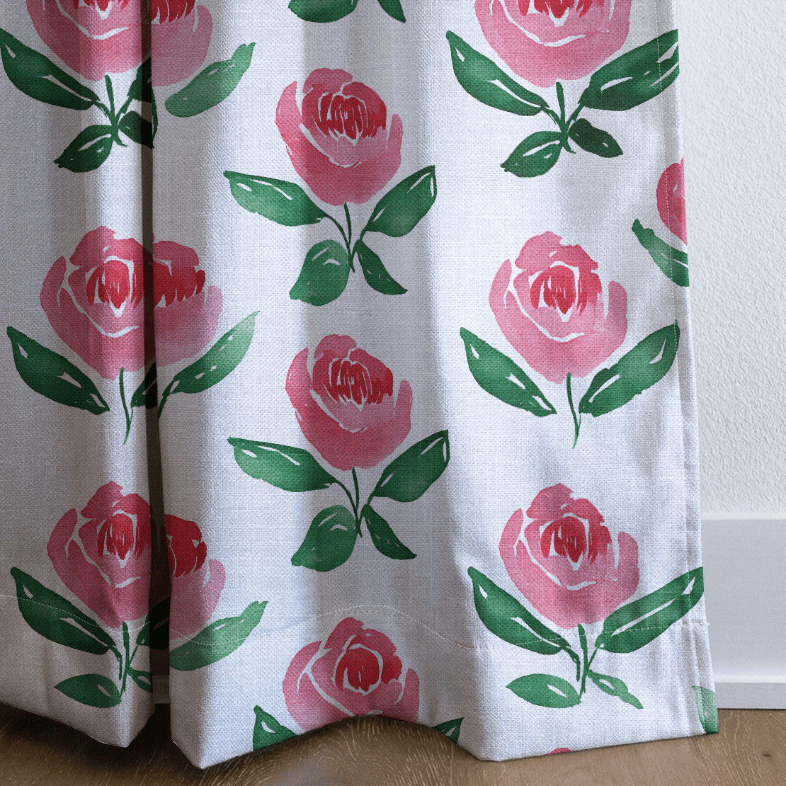 Rosé All Day - Drapery - Benton Lane Home - Lemon Park