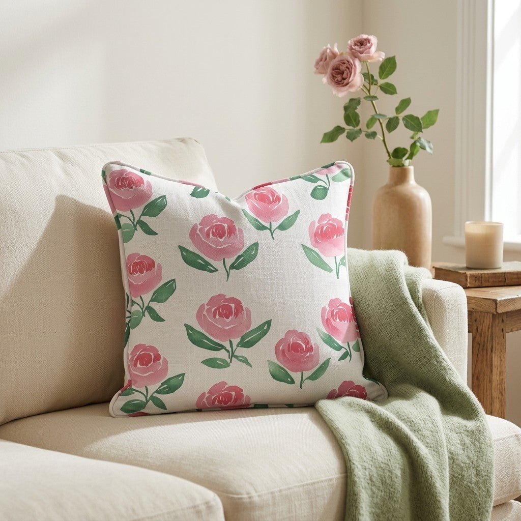 Rosé All Day Throw Pillow - Benton Lane Home - Lemon Park