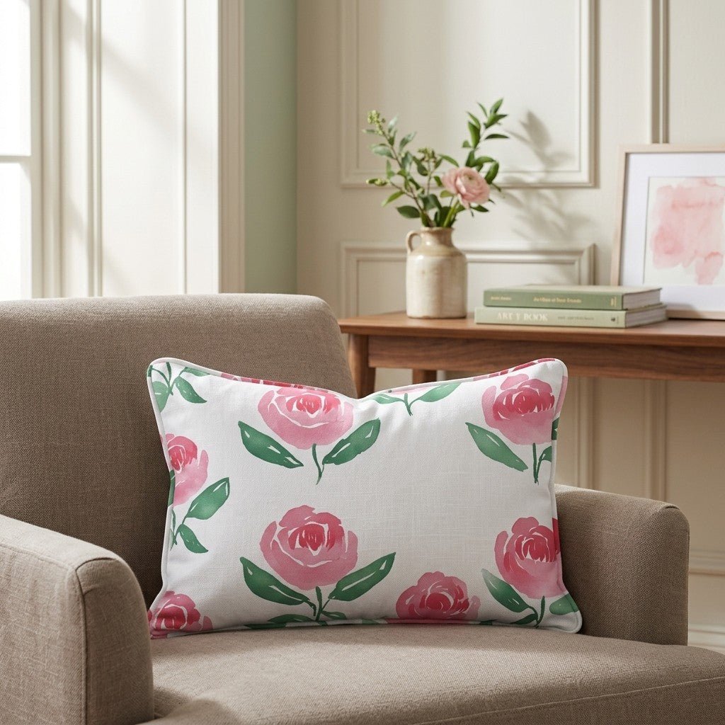 Rosé All Day Throw Pillow - Benton Lane Home - Lemon Park